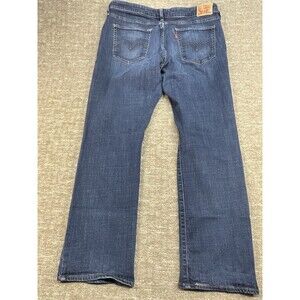 Levi's 414 Classic Straight Jeans Women’s 18W Blue Stretch Denim Dark Wash